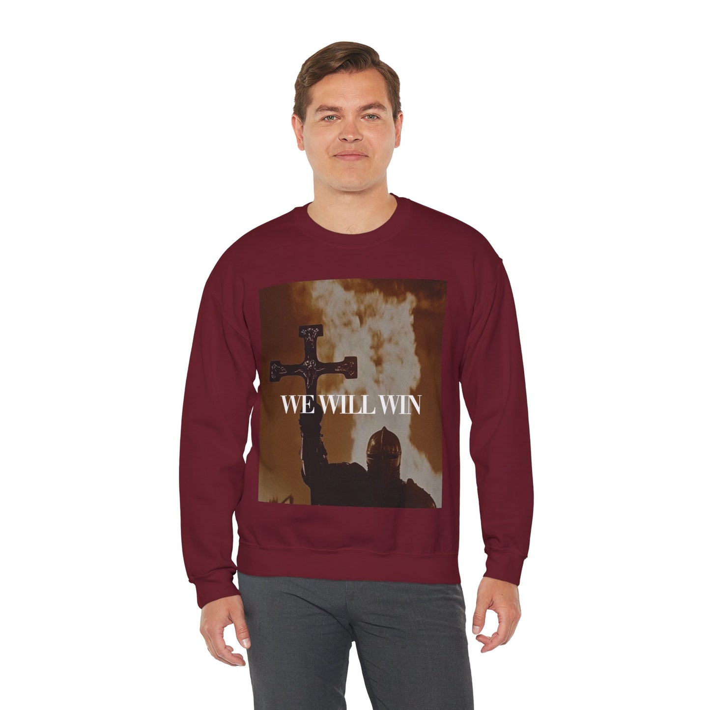 Monarch Inspirational Sweatshirt - We Will Win