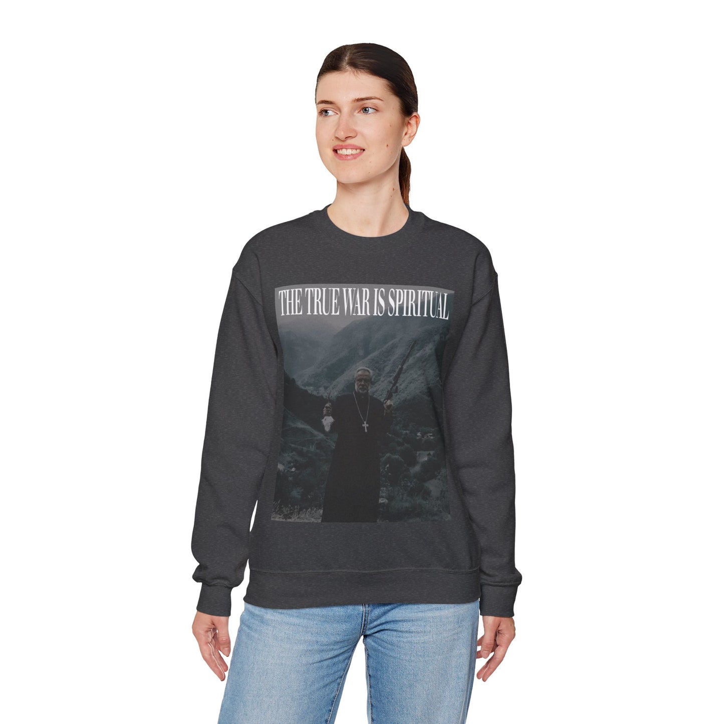 Monarch Unisex Sweatshirt - The True War İs Spiritual