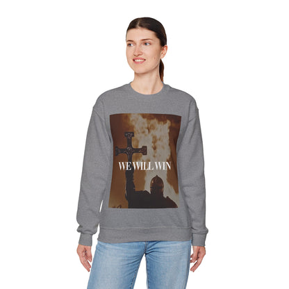 Monarch Inspirational Sweatshirt - We Will Win