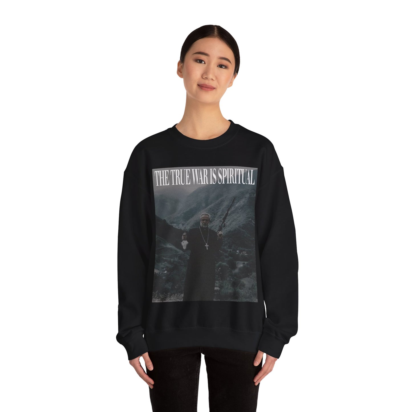 Monarch Unisex Sweatshirt - The True War İs Spiritual