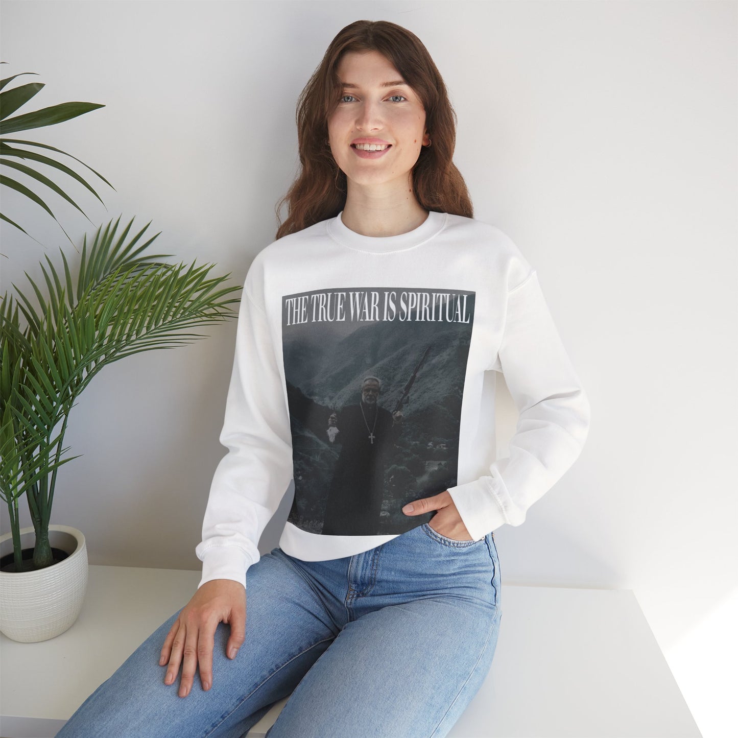 Monarch Unisex Sweatshirt - The True War İs Spiritual
