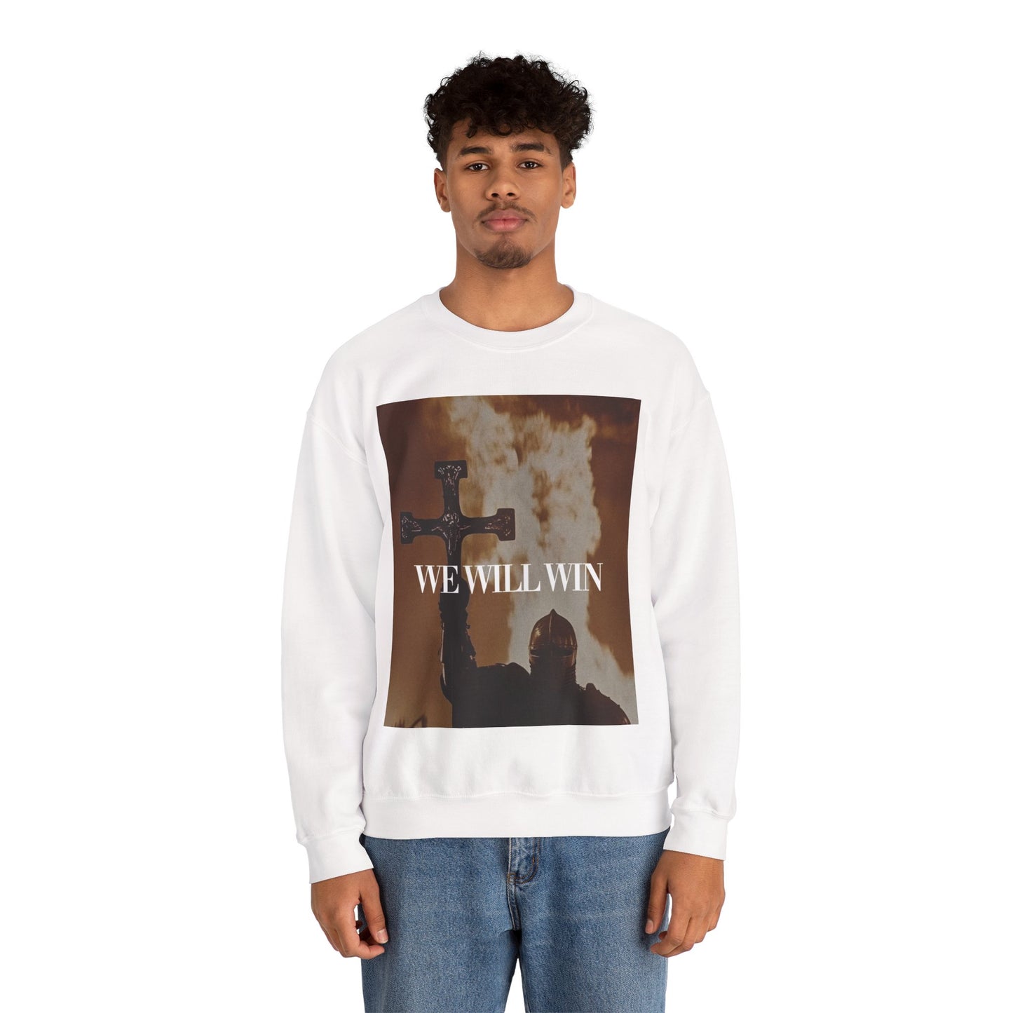 Monarch Inspirational Sweatshirt - We Will Win