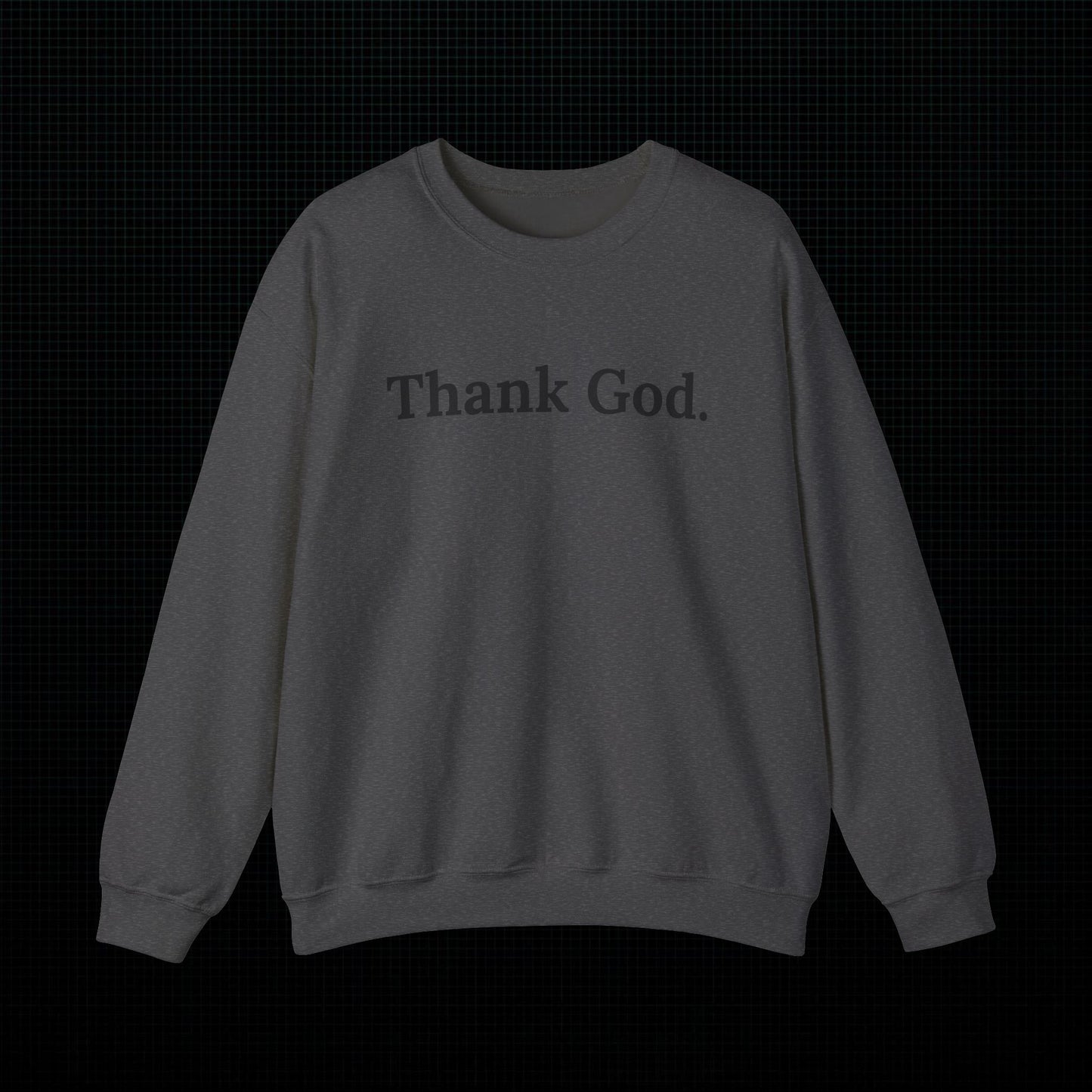 Monarch Unisex Cozy Sweatshirt - Thank God