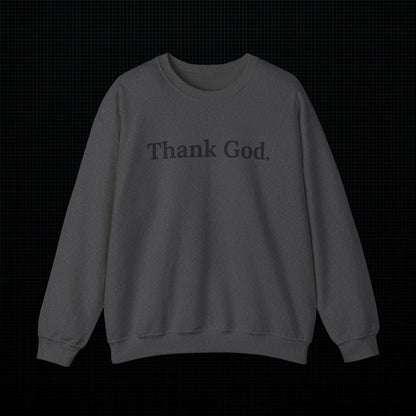 Monarch Unisex Cozy Sweatshirt - Thank God