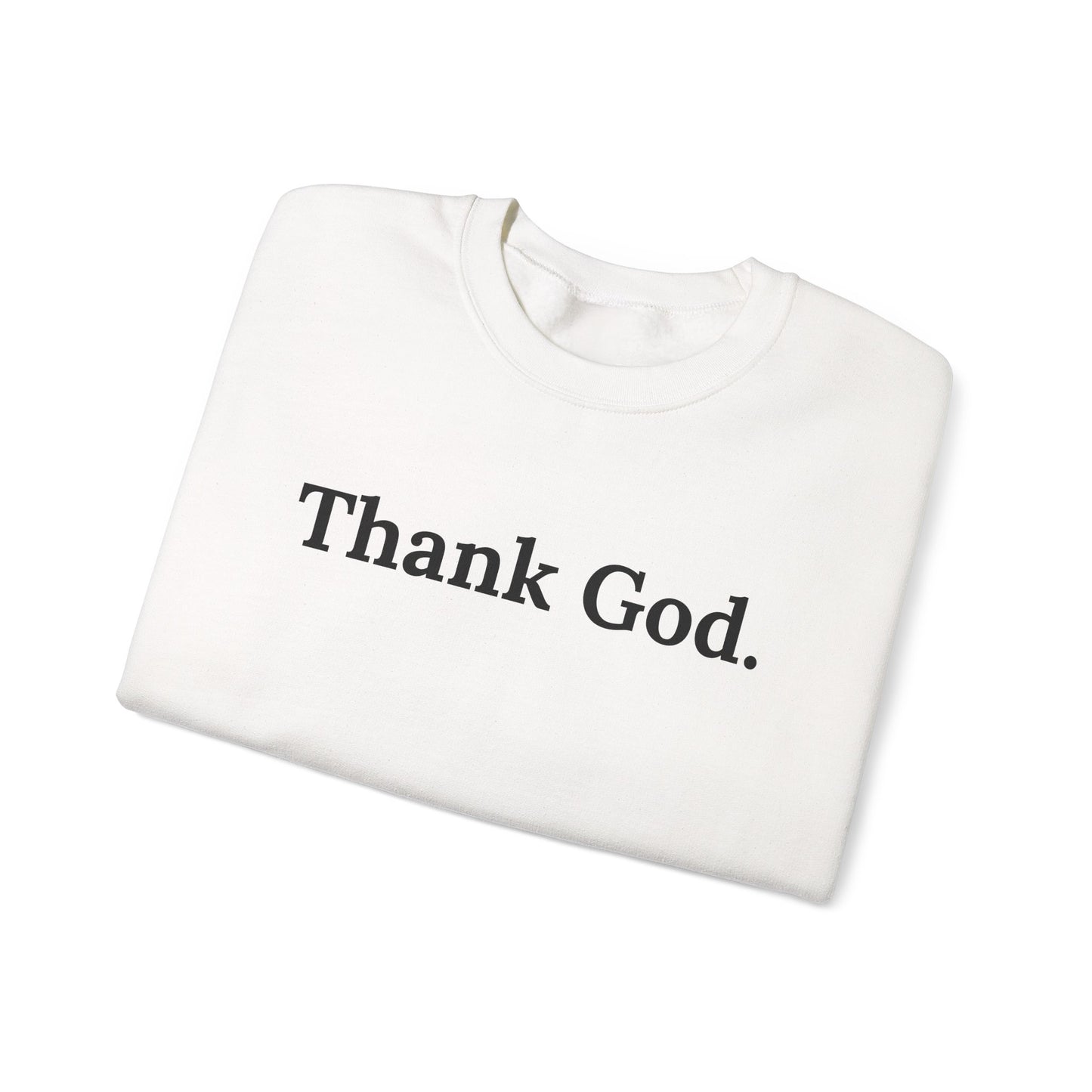 Monarch Unisex Cozy Sweatshirt - Thank God