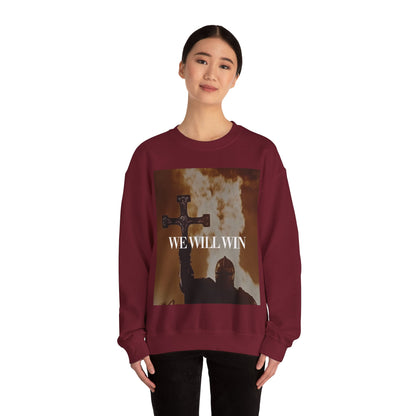 Monarch Inspirational Sweatshirt - We Will Win