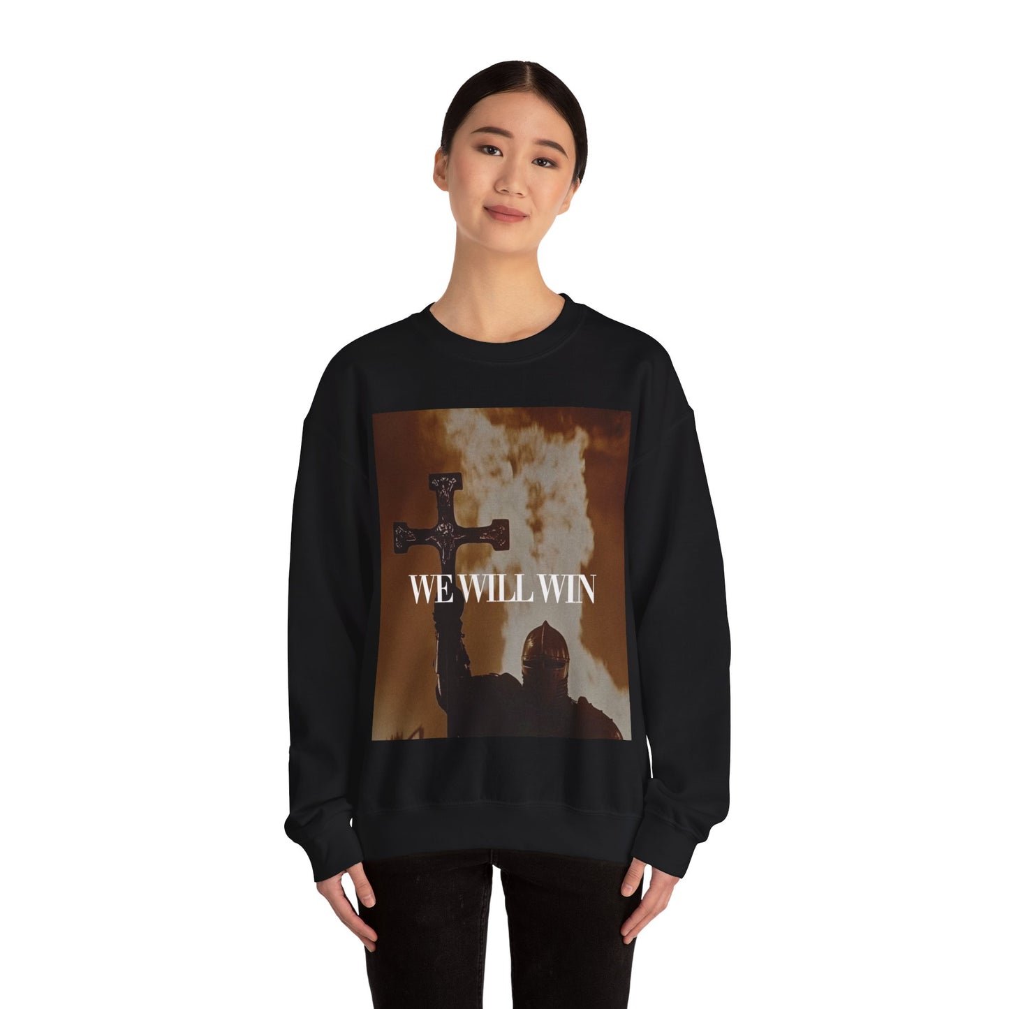 Monarch Inspirational Sweatshirt - We Will Win