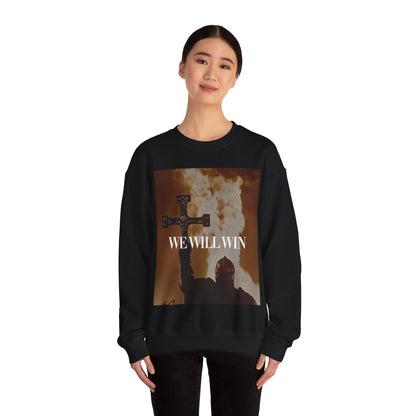 Monarch Inspirational Sweatshirt - We Will Win