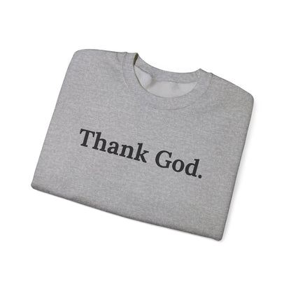Monarch Unisex Cozy Sweatshirt - Thank God