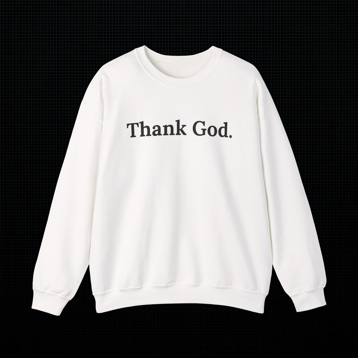 Monarch Unisex Cozy Sweatshirt - Thank God