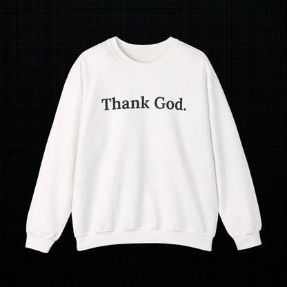 Monarch Unisex Cozy Sweatshirt - Thank God