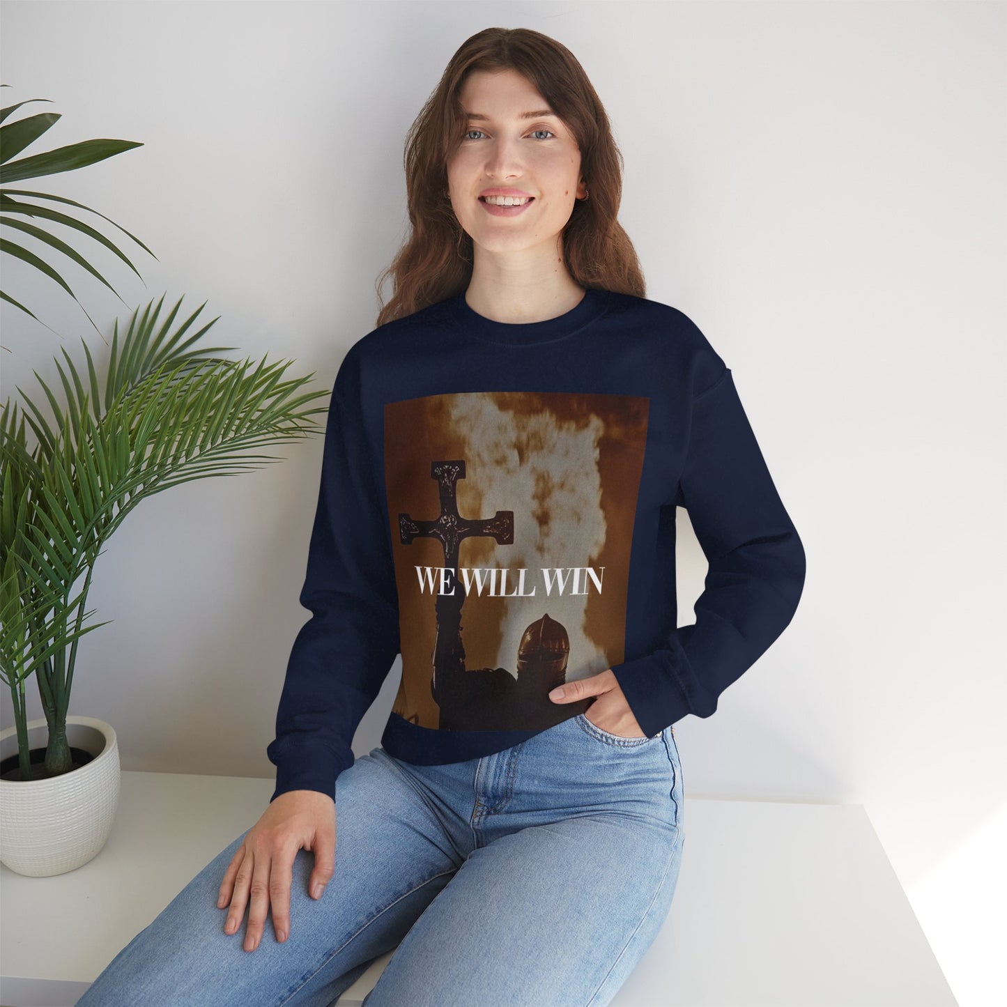 Monarch Inspirational Sweatshirt - We Will Win