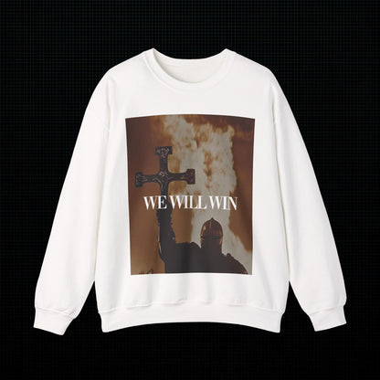 Monarch Inspirational Sweatshirt - We Will Win