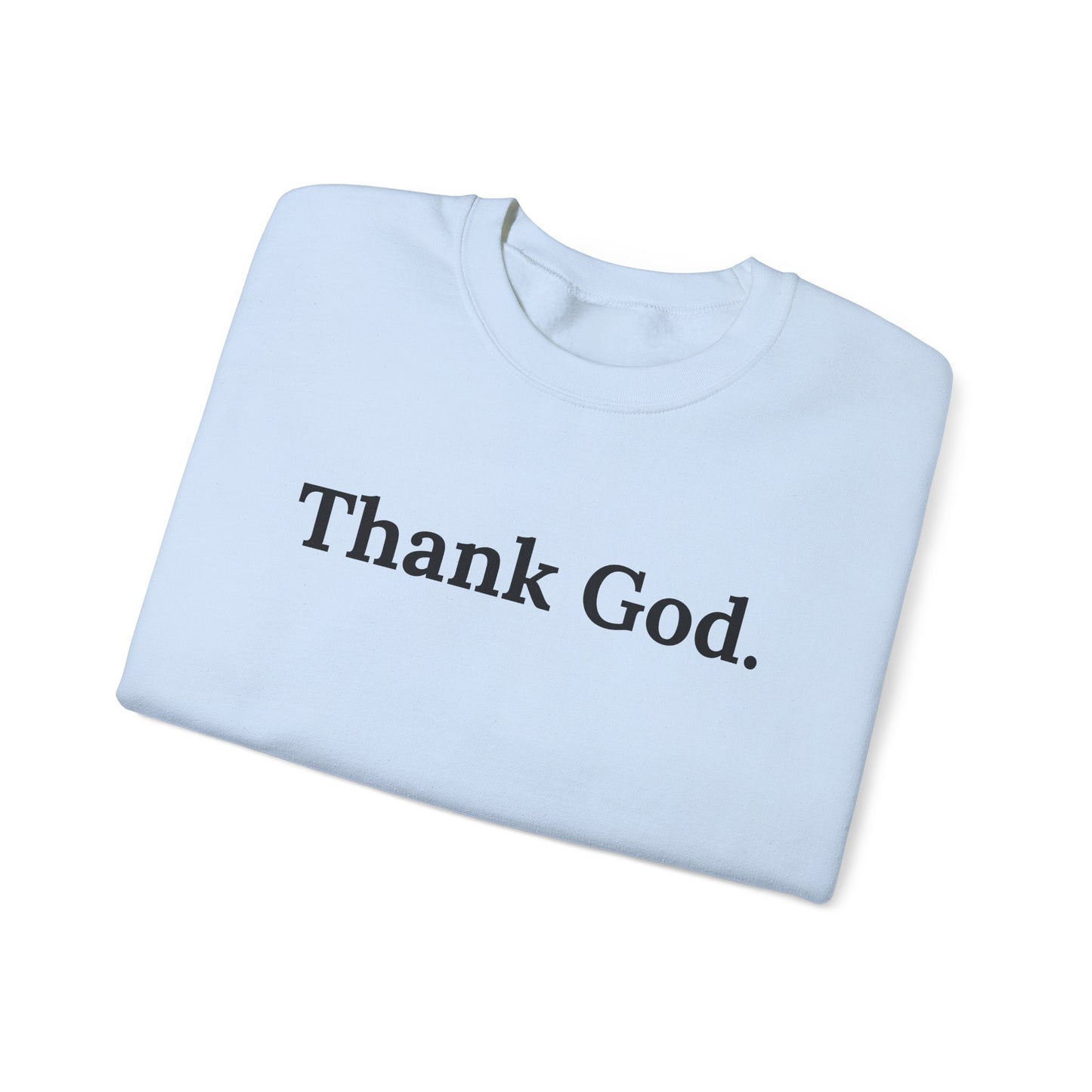 Monarch Unisex Cozy Sweatshirt - Thank God