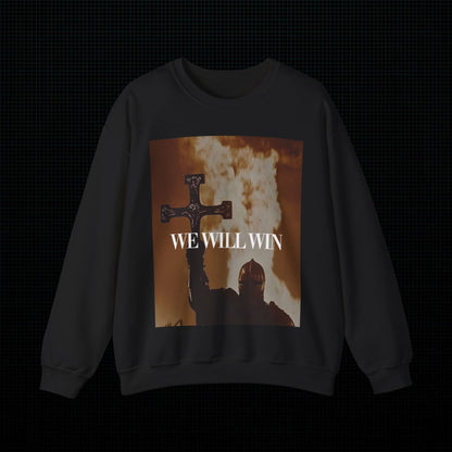 Monarch Inspirational Sweatshirt - We Will Win