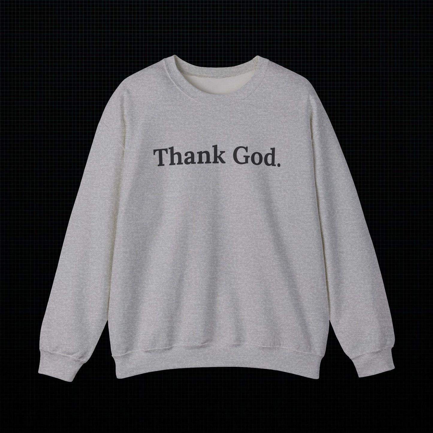 Monarch Unisex Cozy Sweatshirt - Thank God