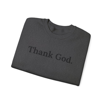 Monarch Unisex Cozy Sweatshirt - Thank God